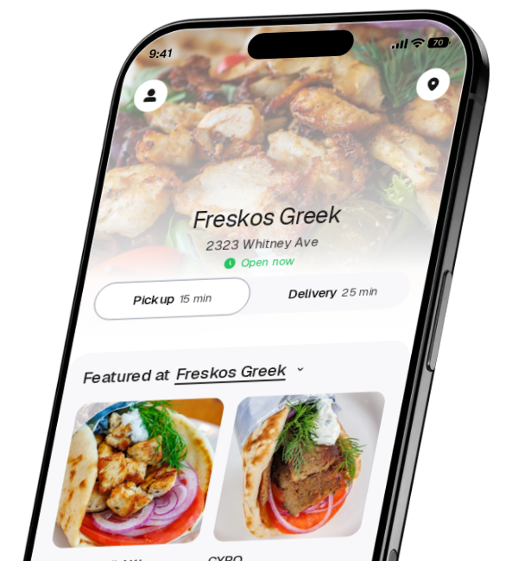 Freskos Greek app preview