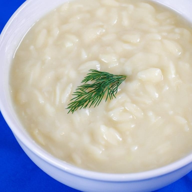 Delicious Avgolemono Soup