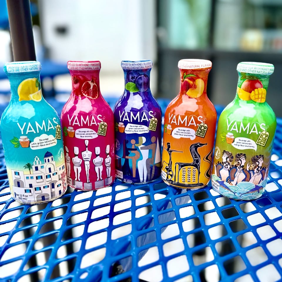 Introducing YAMAS Greek  Iced Tea