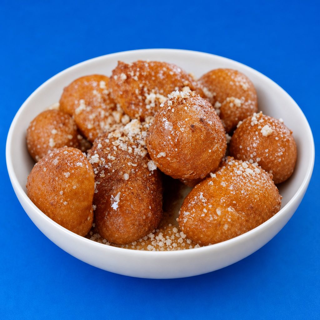 12 Loukoumades.