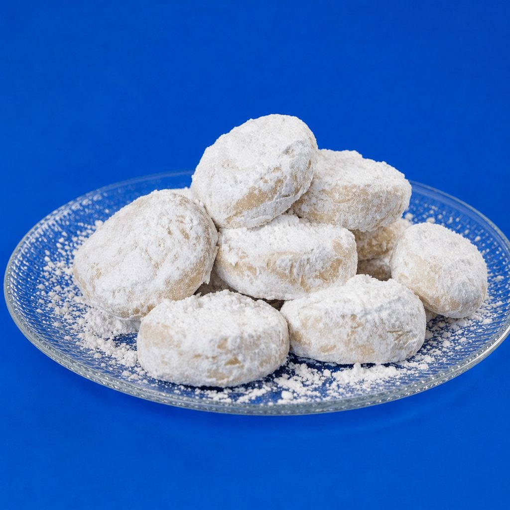 Kourabiethes.