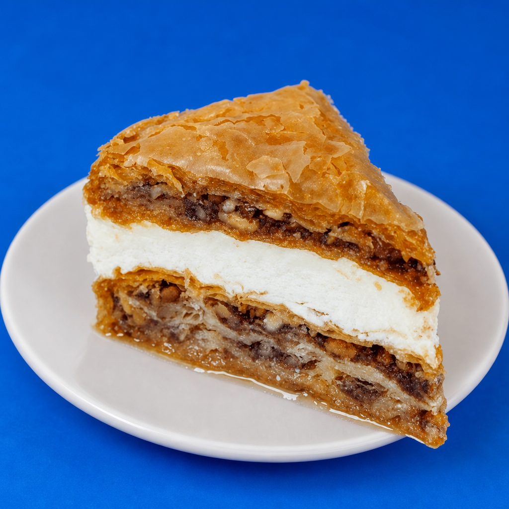 BAKLAVA CHEESECAKE.